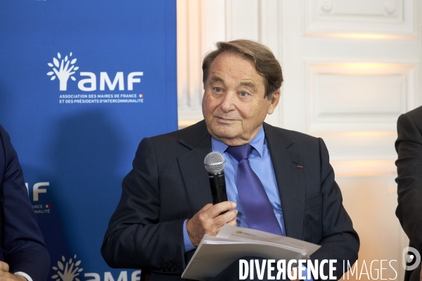 Conference presse Association des Maires de France - AMF