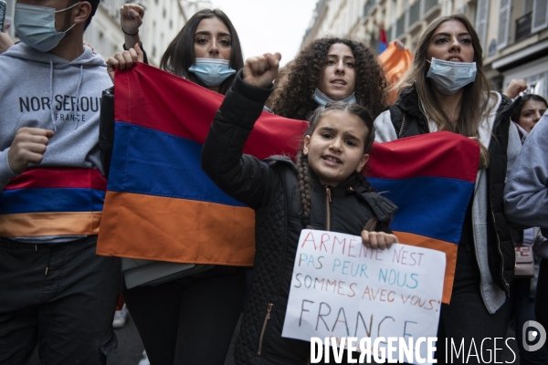 Manifestation Arménie-Haut-Karabakh