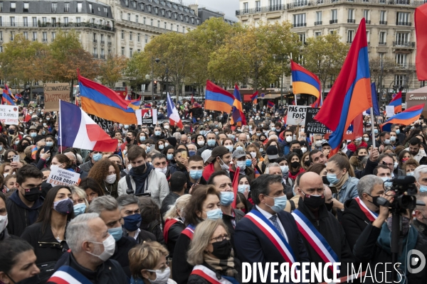 Manifestation Arménie-Haut-Karabakh