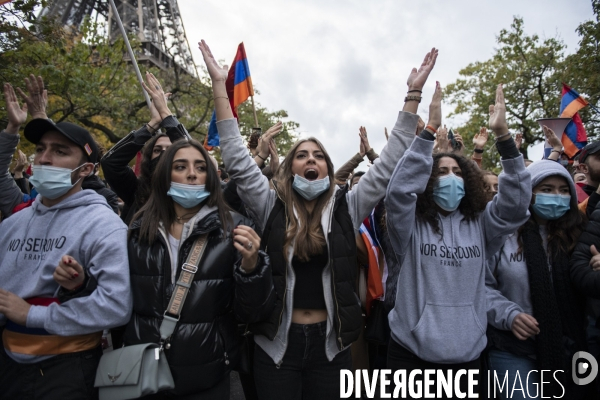 Manifestation Arménie-Haut-Karabakh