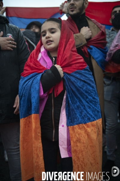 Manifestation Arménie-Haut-Karabakh