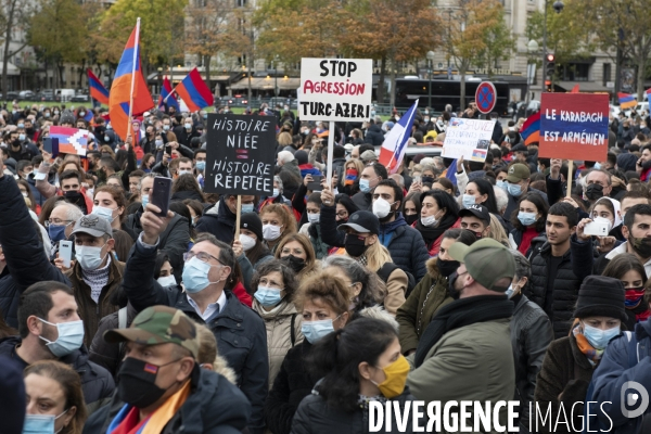 Manifestation Arménie-Haut-Karabakh