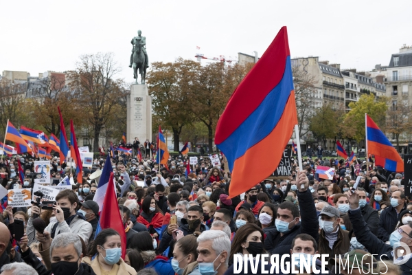 Manifestation Arménie-Haut-Karabakh