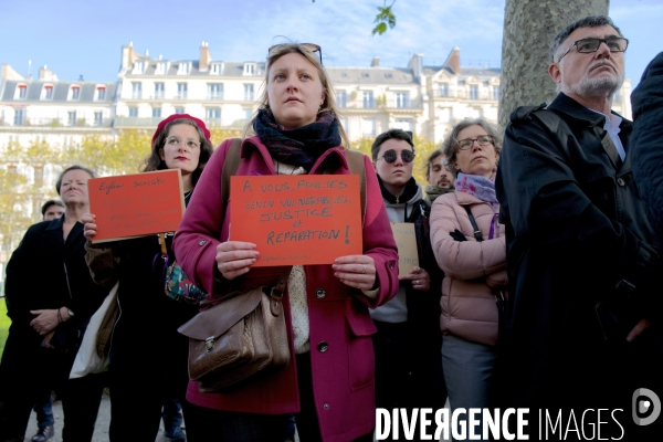 Rassemblement en soutien aux victimes de pédocriminalité dans l Eglise