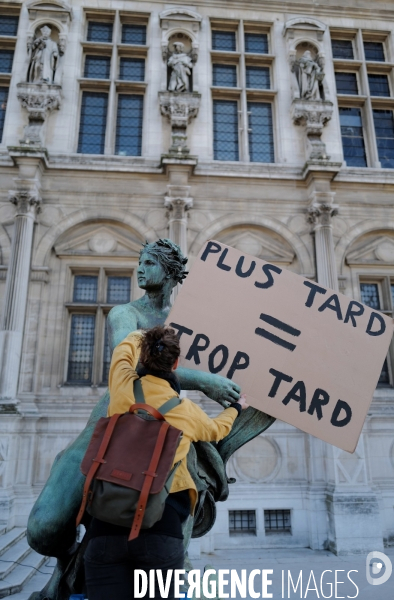 COP 26 manifestation pour le climat a paris