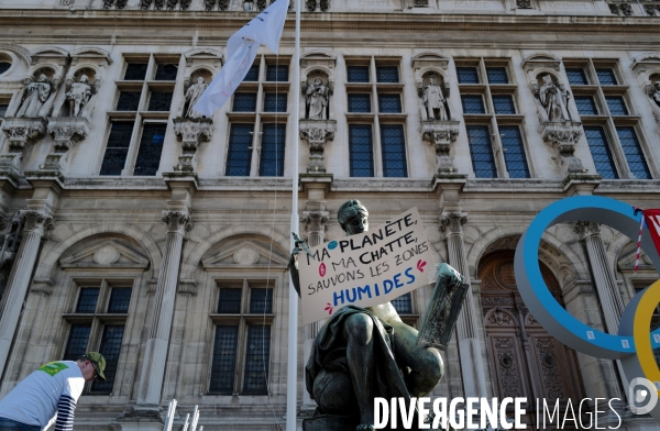 COP 26 manifestation pour le climat a paris