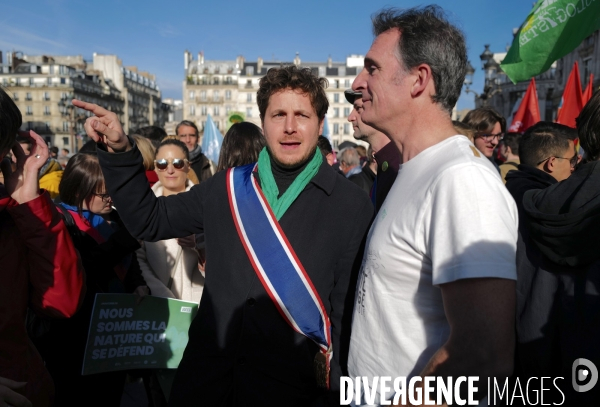 COP 26 manifestation pour le climat a paris