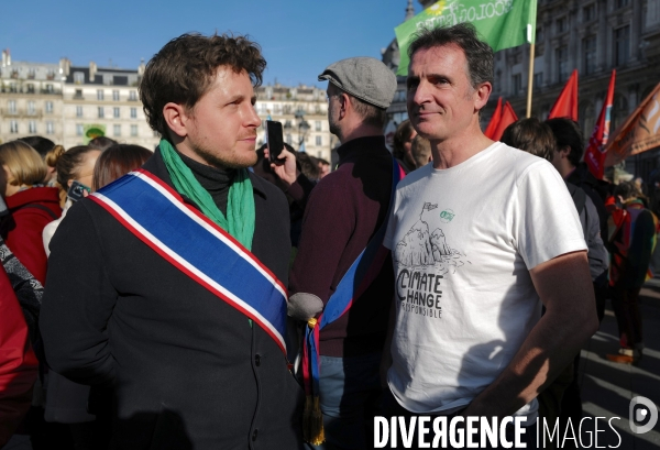 COP 26 manifestation pour le climat a paris