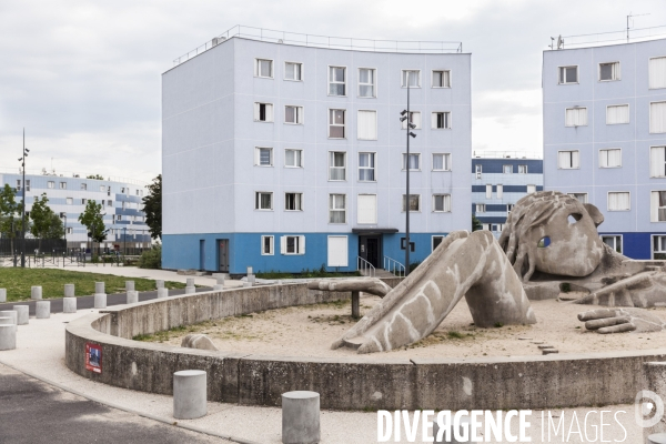 Quartier de La Grande Borne à Grigny