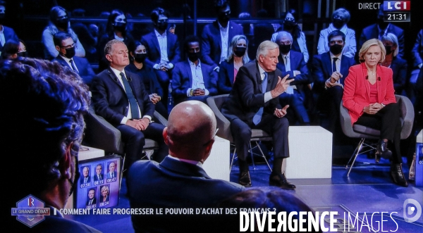 Debat entre les pretendants a l investiture lr