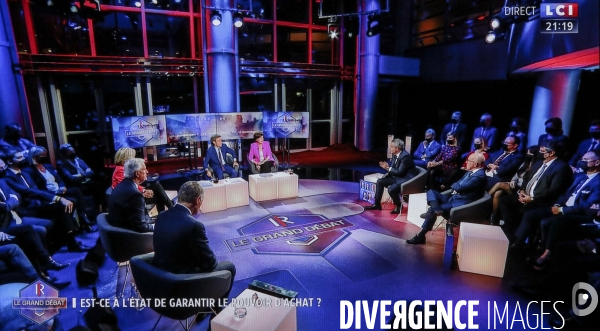 Debat entre les pretendants a l investiture lr