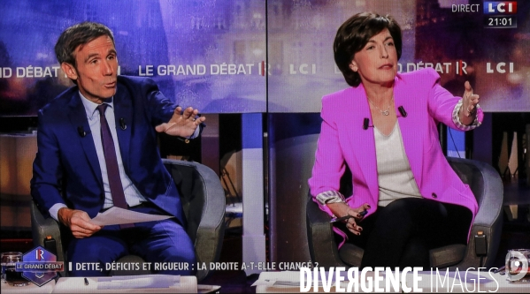 Debat entre les pretendants a l investiture lr