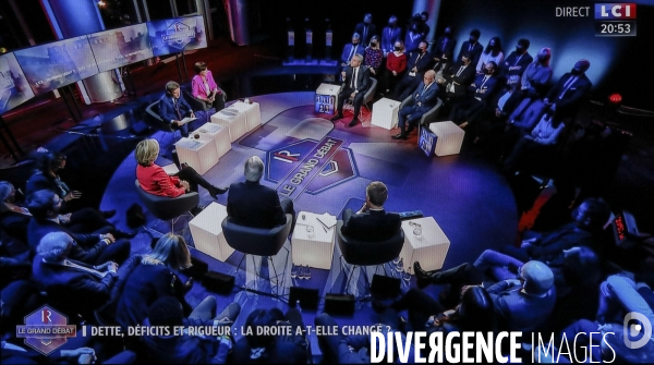 Debat entre les pretendants a l investiture lr