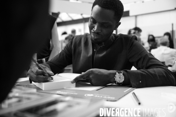 Prix Goncourt. Mohamed Mbougar Sarr, Salon du livre de Brive.