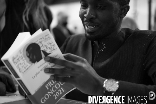 Prix Goncourt. Mohamed Mbougar Sarr, Salon du livre de Brive.