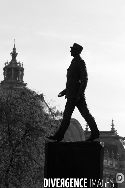 Statue du General de Gaulle 09 Novembre 2021