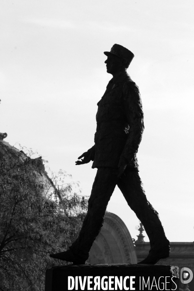 Statue du General de Gaulle 09 Novembre 2021