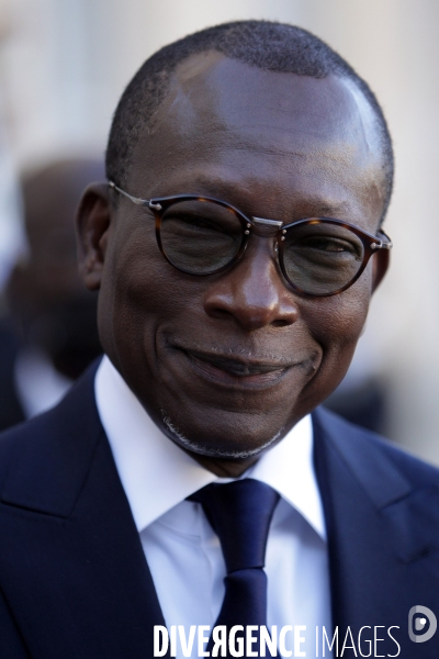 E.macron recoit le president de la republique du benin