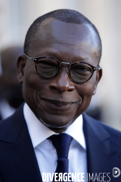 E.macron recoit le president de la republique du benin