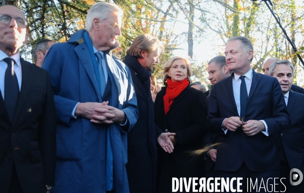 Les republicains / Cérémonie d hommage à Colombey les Deux Eglises