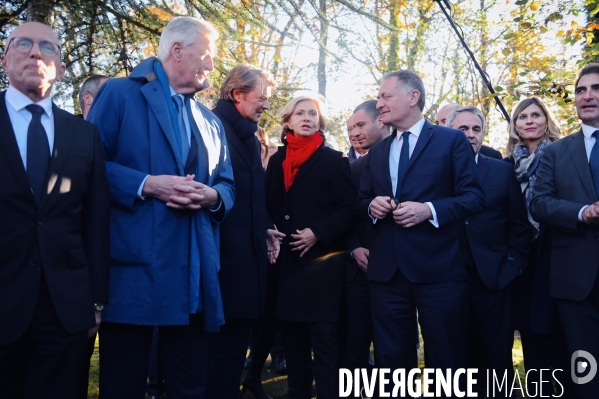 Les republicains / Cérémonie d hommage à Colombey les Deux Eglises