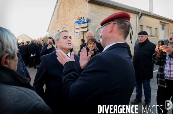 Les republicains / Cérémonie d hommage à Colombey les Deux Eglises