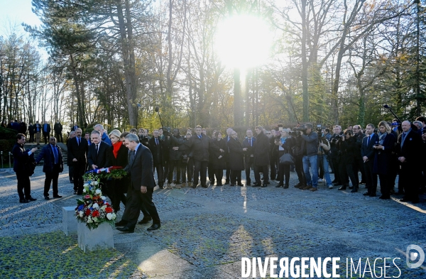 Les republicains / Cérémonie d hommage à Colombey les Deux Eglises