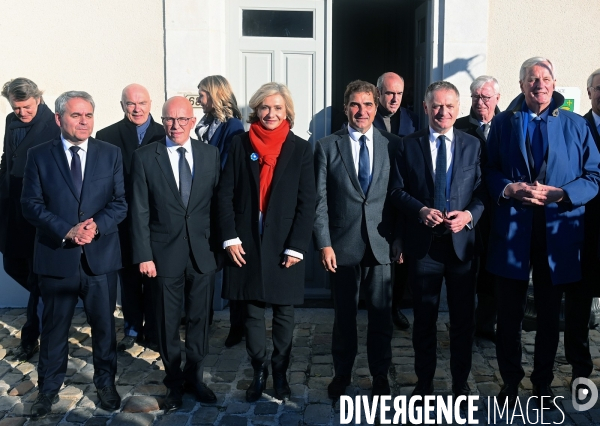 Les republicains / Cérémonie d hommage à Colombey les Deux Eglises