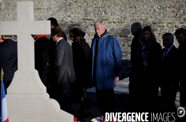 Les republicains / Cérémonie d hommage à Colombey les Deux Eglises