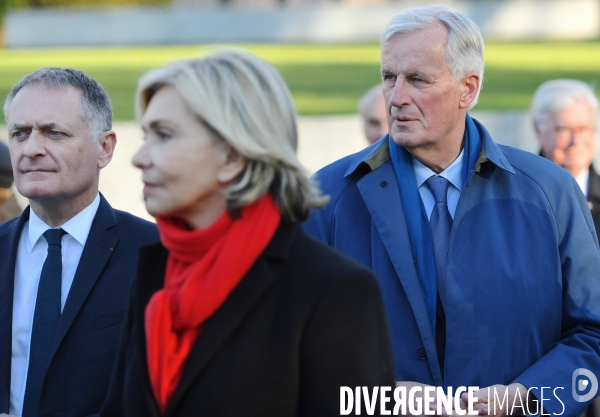 Les republicains / Cérémonie d hommage à Colombey les Deux Eglises