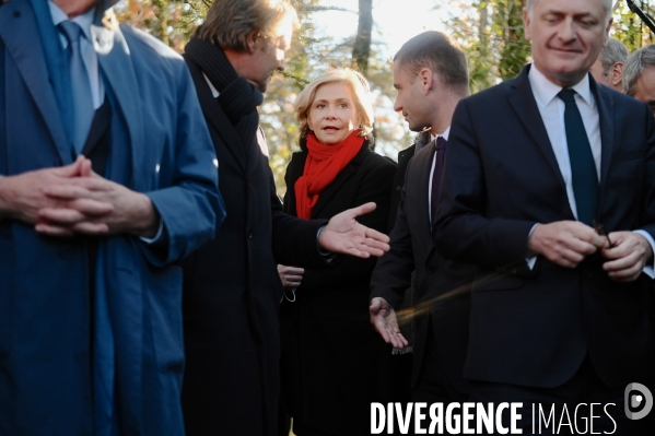 Les republicains / Cérémonie d hommage à Colombey les Deux Eglises