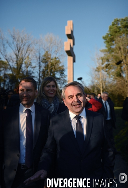 Les republicains / Cérémonie d hommage à Colombey les Deux Eglises