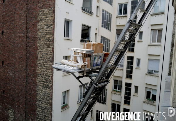 Un demenagement à paris