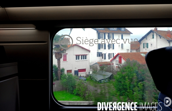 Des vues inouïes à bord d un tgv sur la ligne Paris Hendaye