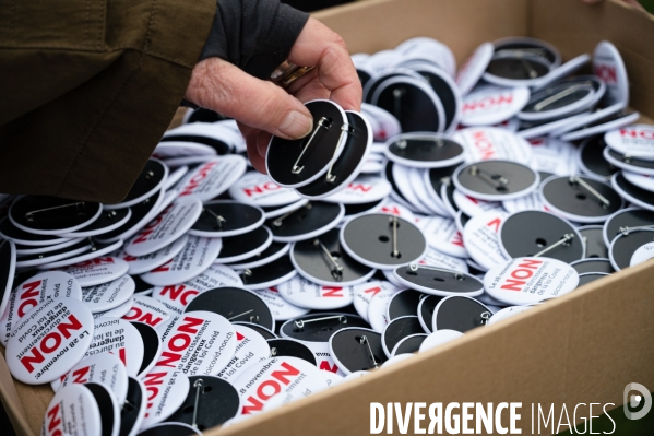 Manifestation contre la loi Covid et le passe sanitaire