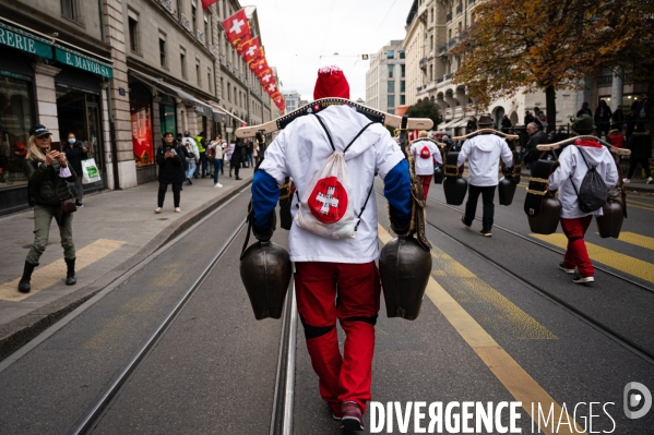 Manifestation contre la loi Covid et le passe sanitaire