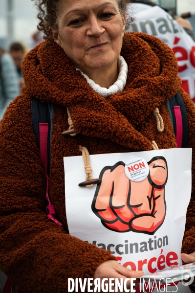 Manifestation contre la loi Covid et le passe sanitaire