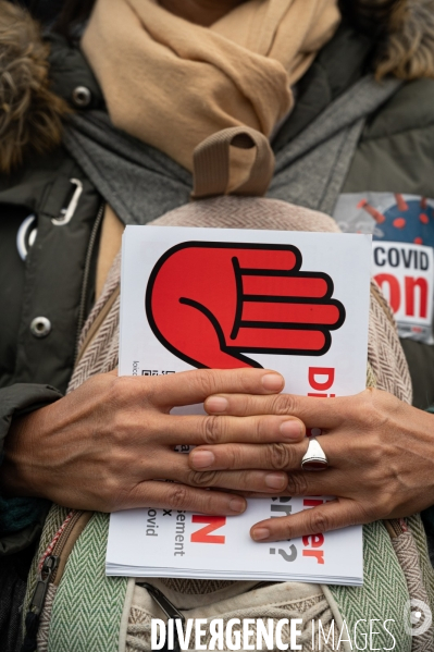 Manifestation contre la loi Covid et le passe sanitaire