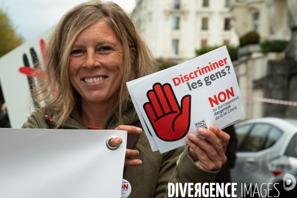 Manifestation contre la loi Covid et le passe sanitaire