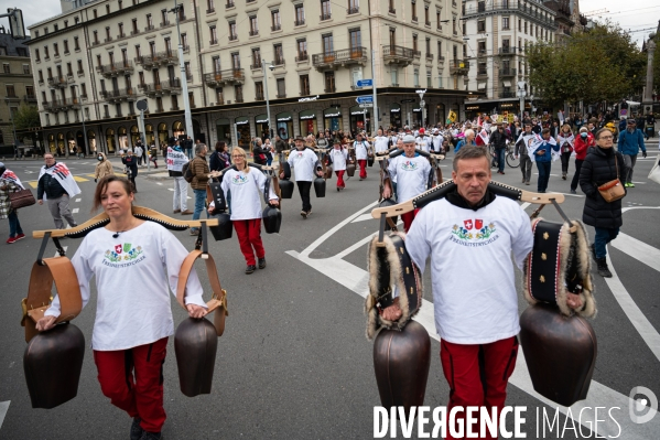 Manifestation contre la loi Covid et le passe sanitaire