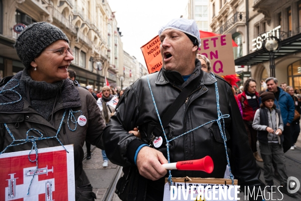 Manifestation contre la loi Covid et le passe sanitaire