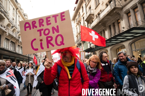 Manifestation contre la loi Covid et le passe sanitaire