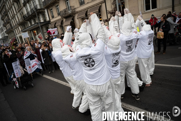 Manifestation contre la loi Covid et le passe sanitaire