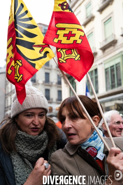 Manifestation contre la loi Covid et le passe sanitaire