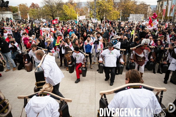 Manifestation contre la loi Covid et le passe sanitaire