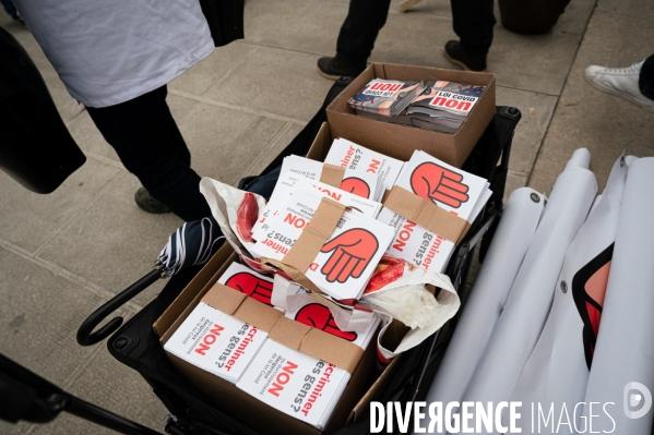 Manifestation contre la loi Covid et le passe sanitaire