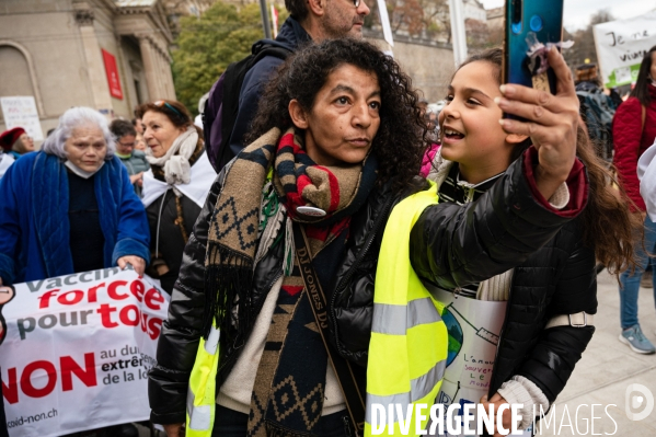 Manifestation contre la loi Covid et le passe sanitaire