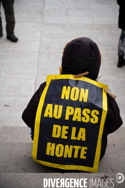 Manifestation contre la loi Covid et le passe sanitaire