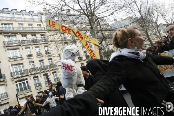 Les étudiants toujours contre le CPE