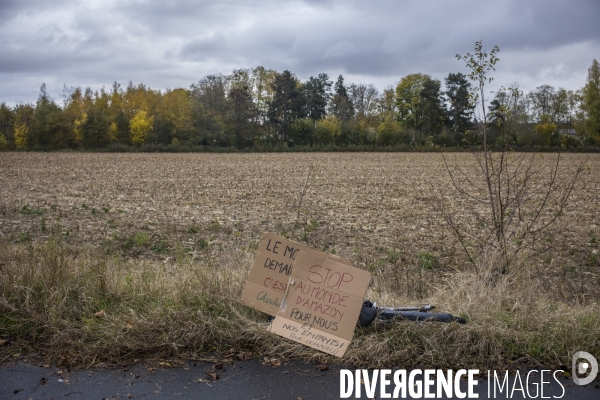 Manifestation a taverny contre l implantation d un amazon.